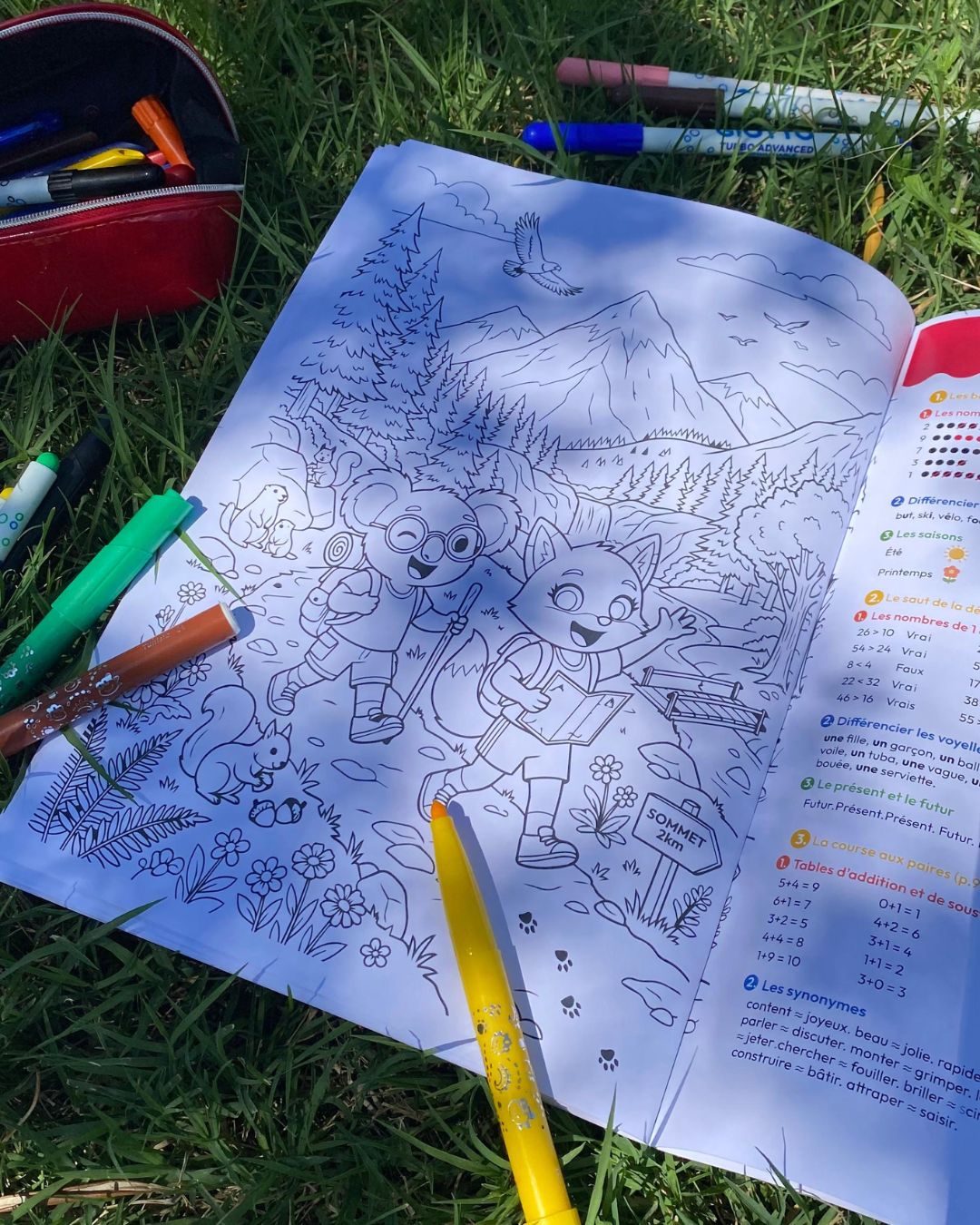 Cahier de vacances