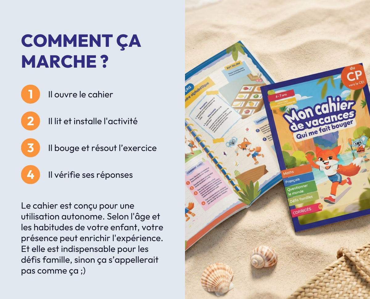 Cahier de Vacances Actif DUO